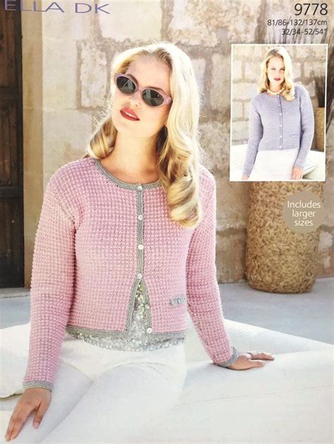 how to make a chanel jacket|chanel style jacket knitting pattern.